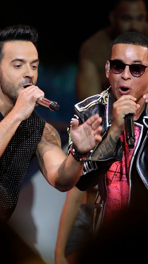 Luis Fonsi y Daddy Yankee, intérpretes de "Despacito".