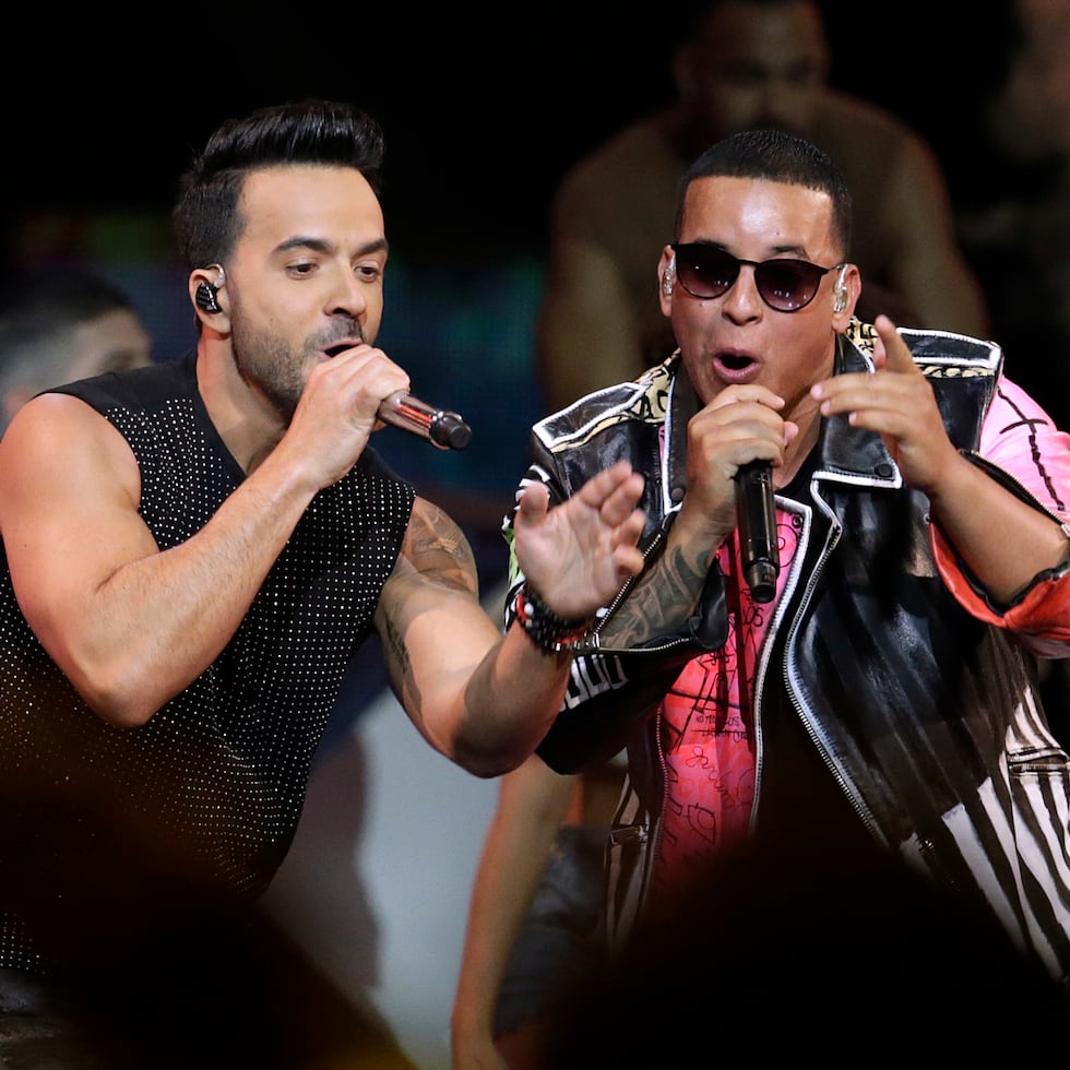 Luis Fonsi y Daddy Yankee, intérpretes de "Despacito".