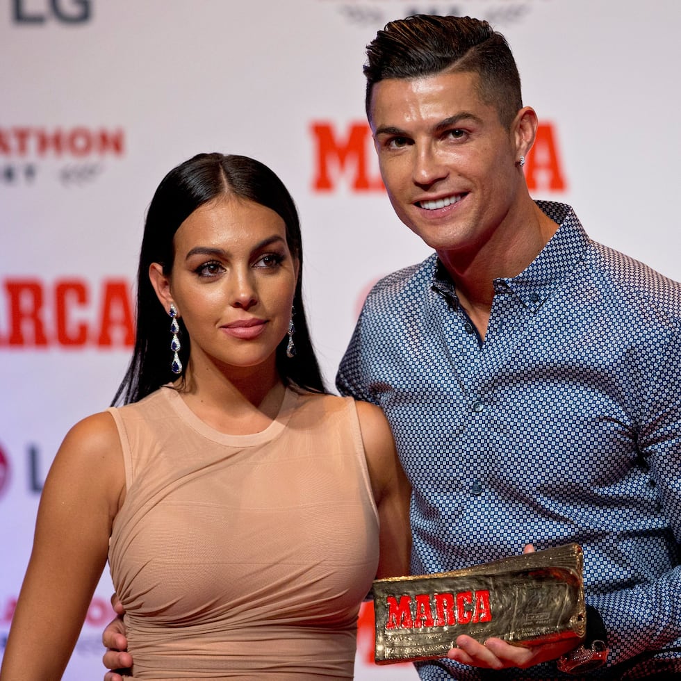 Cristiano Ronaldo y Georgina Rodríguez.