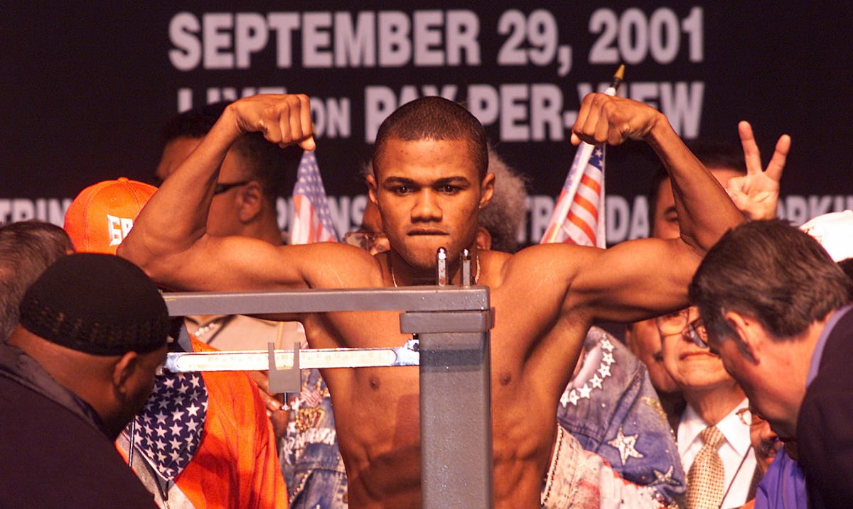 Tito Trinidad ganó $9.4 millones por su pelea contra Bernard Hopkins en 2001