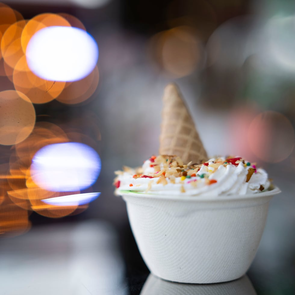 Helado de Le Creamery.