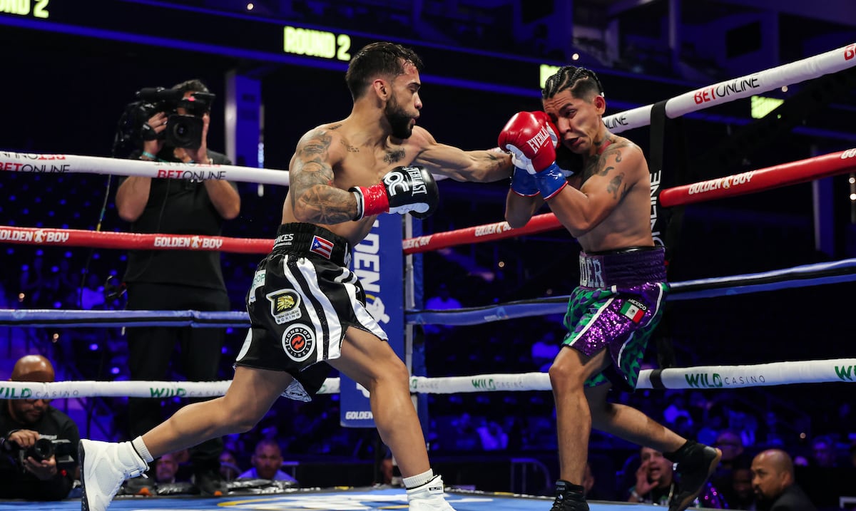 Iván Calderón impresionado con Collazo en 112 lbs, pero advierte sobre cambio de división