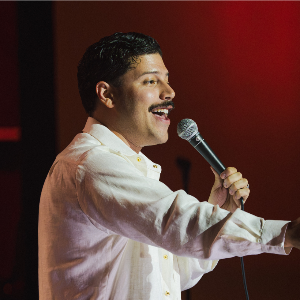Angelo Colina, en el Teatro Tapia.
