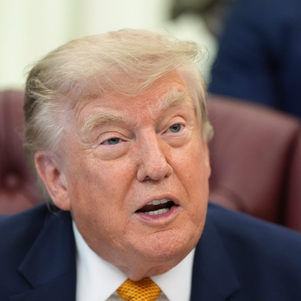 El presidente estadounidense Donald Trump.