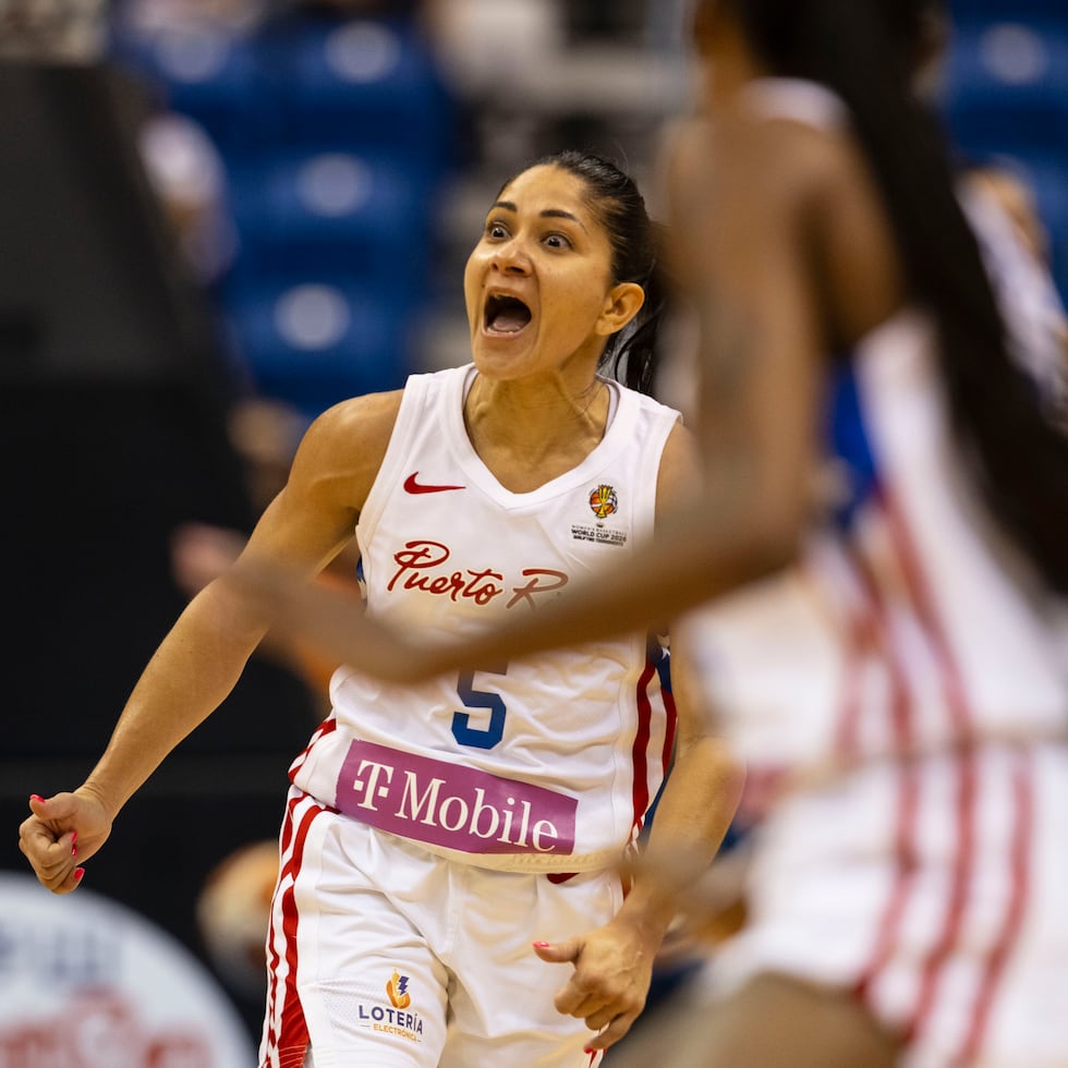 Pamela Rosado, una de las veteranas de la Selección Nacional femenina, durante el clasificatorio rumbo a la Copa del Mundo.
