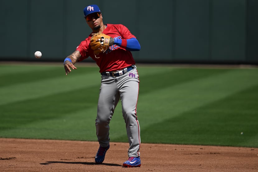 Javier Báez ha defendido la segunda base de Puerto Rico en el Clásico Mundial de Béisbol en 2017 y 2023.