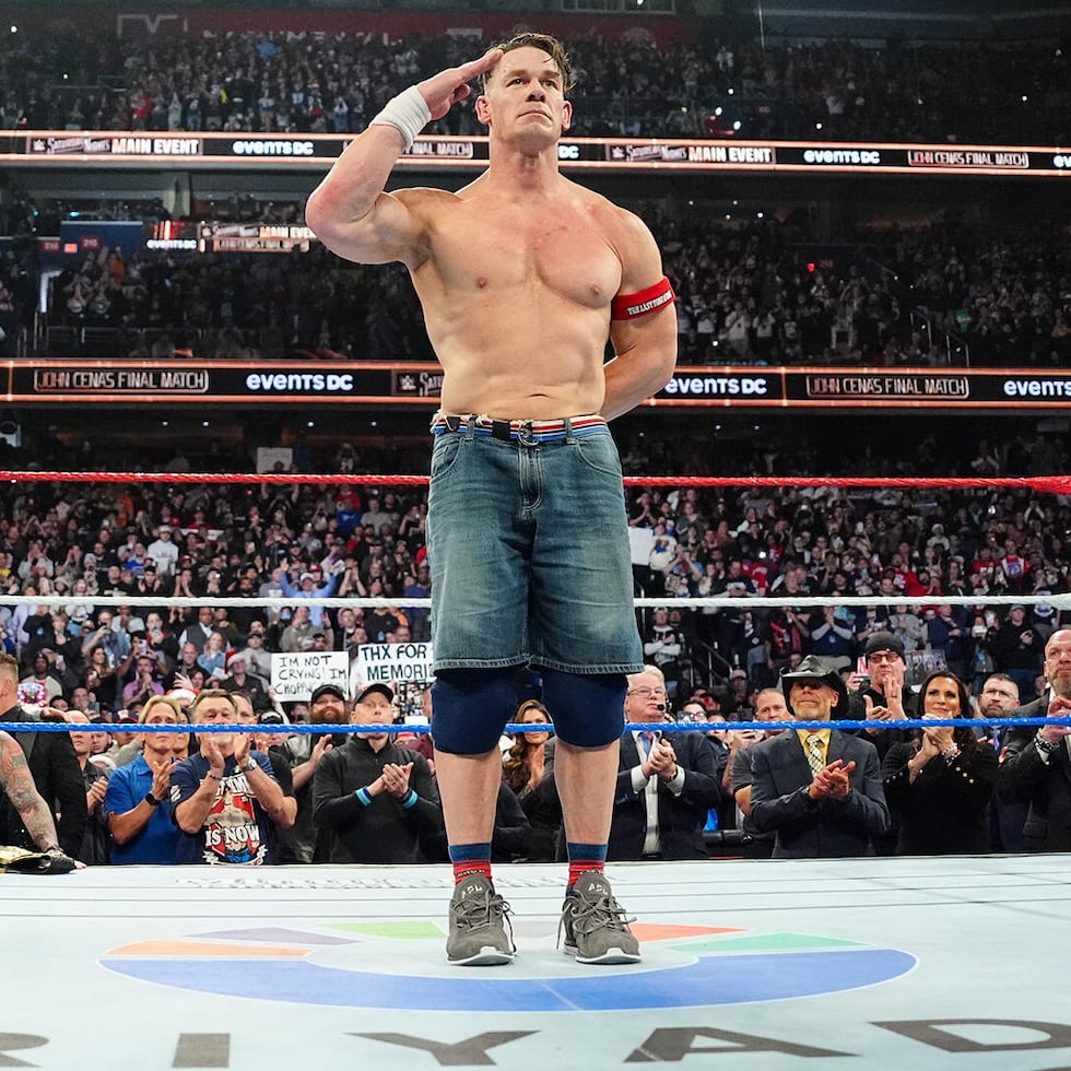 John Cena se despide por última vez.