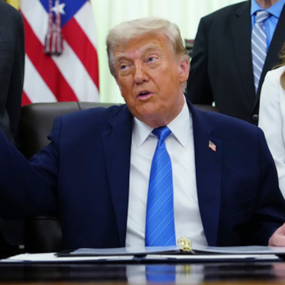 El presidente Donald Trump.