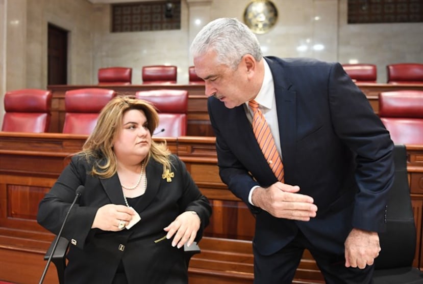 Jennifer González y Thomás Rivera Schatz. (luis.alcaladelolmo@gfrmedia.com)