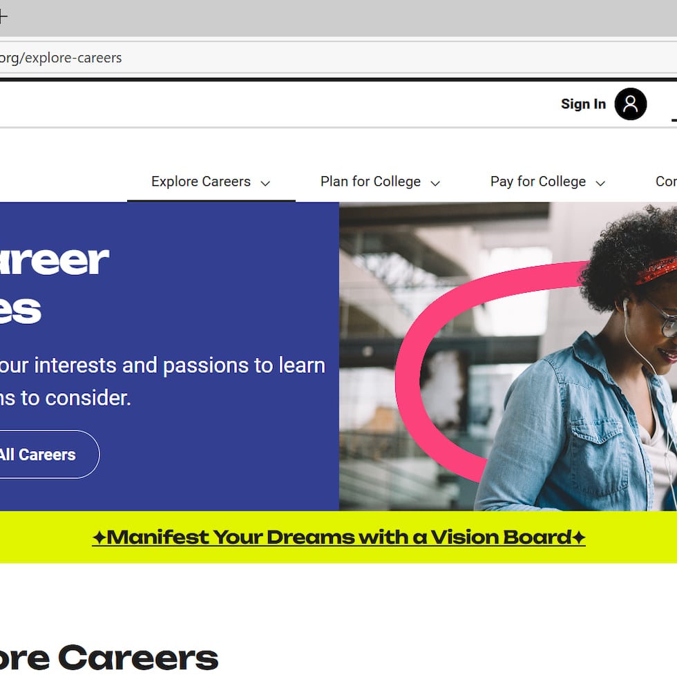 BigFuture es una plataforma en línea creada por el College Board, que te permite comenzar a planificar tu futuro y participar en sorteos para ganar becas de hasta $40,000.