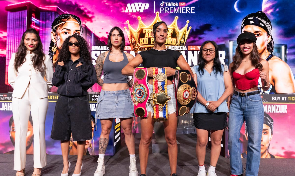 Amanda Serrano defenderá títulos en TikTok; MVP quiere llevarla al Choliseo antes de su retiro