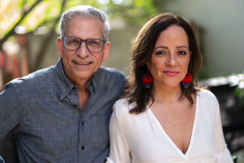 Luis Alberto Avilés, director de Investigaciones de Kilómetro 0, y Mari Mari Narváez, fundadora y directora ejecutiva.
