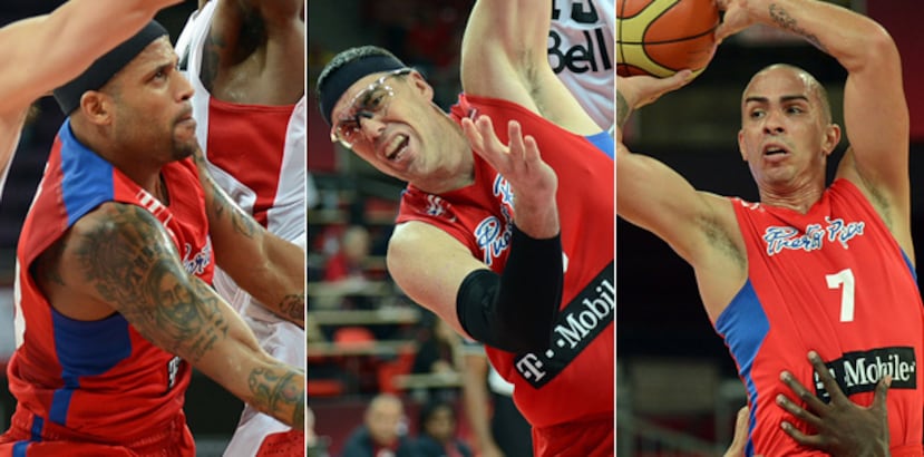 Ayuso, Santiago y Arroyo han estado en grandes batallas con el quinteto patrio, entre ellas la histórica victoria sobre el “Dream Team” estadounidense en los Juegos Olímpicos de Atenas 2004. (Enviado Especial andre.kang@gfrmedia.com)