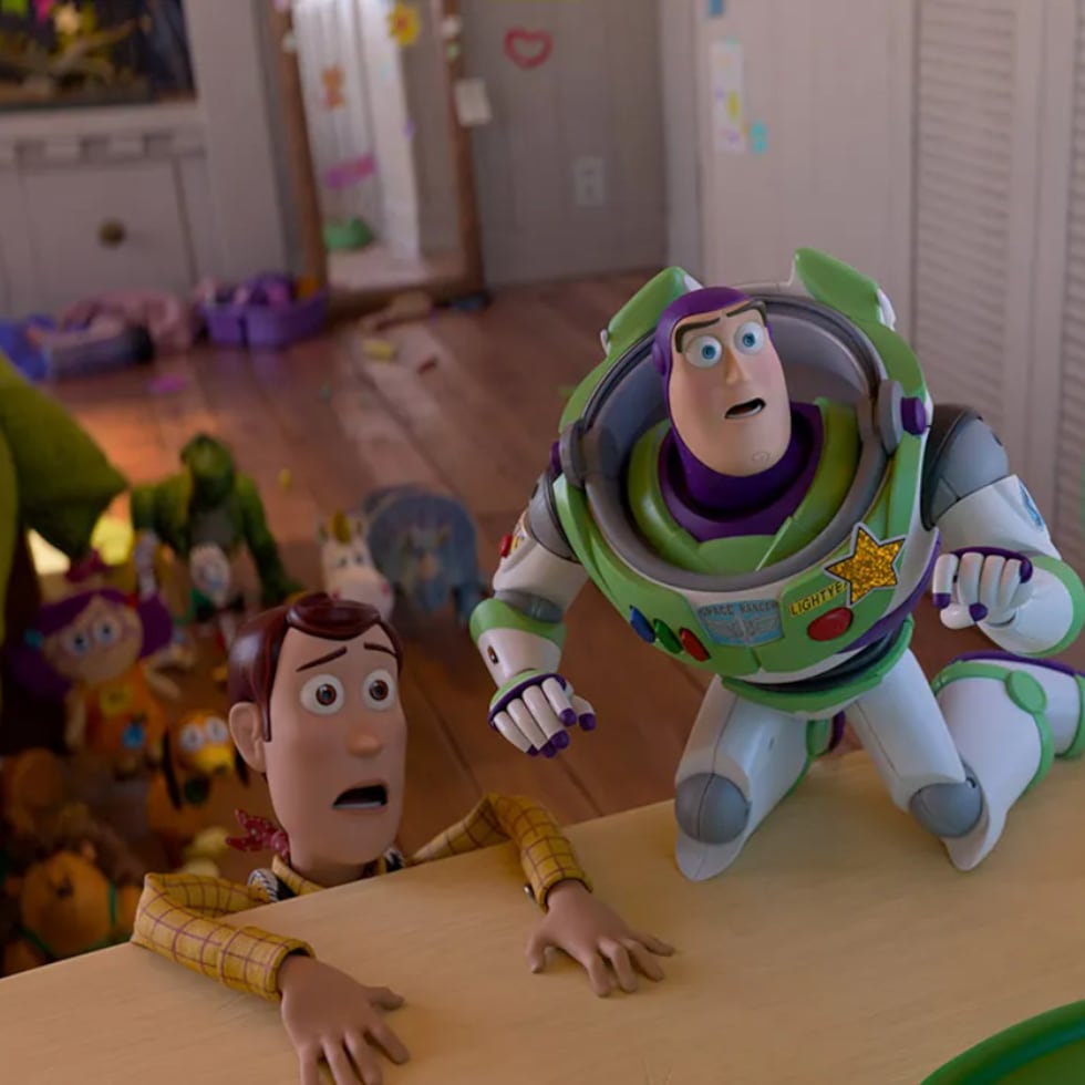 Escena de la película "Toy Story 5".