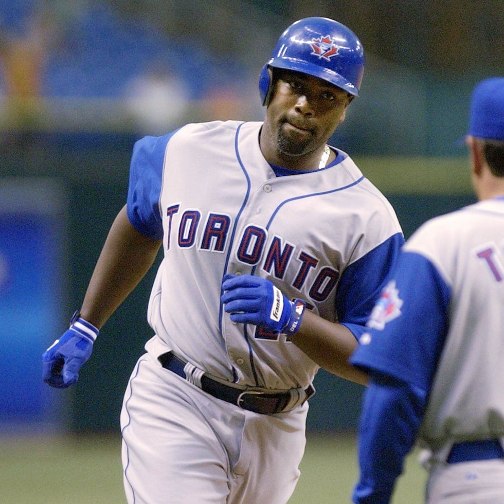 Puerto Rican Carlos Delgado hit four home runs in a single game in 2003 in a Blue Jays uniform.
