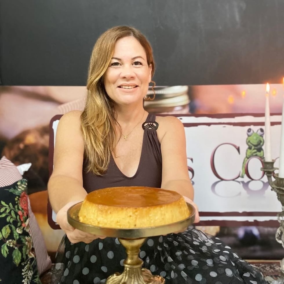 Norka Villanueva developed a business concept based on the flan recipe she learned from her paternal grandmother.