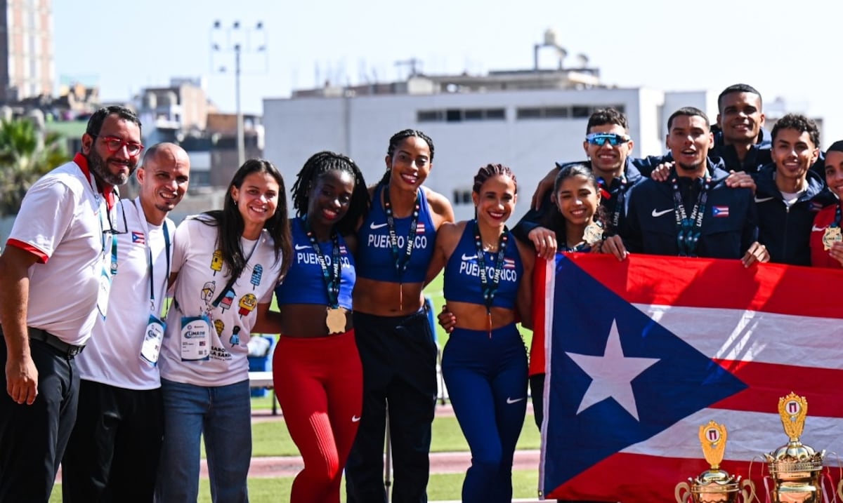 Puerto Rico firma una actuación histórica en el Iberoamericano de Atletismo