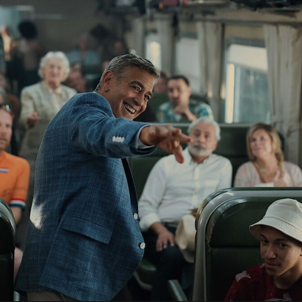 Escena de la película "Jay Kelly".