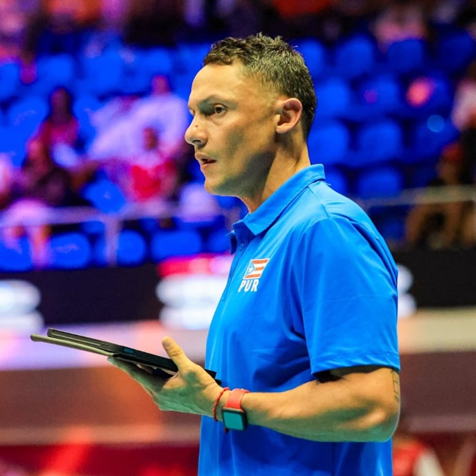 El dirigente de la Selección Nacional de voleibol masculino, Jamille Torres.