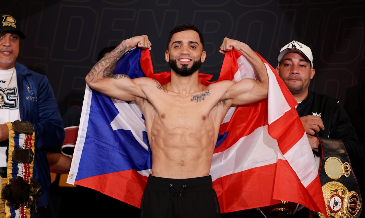 Oscar Collazo noquea a Neider Valdez y apunta al título mundial en las 112 libras