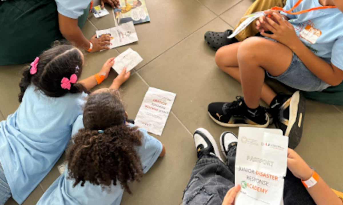 Niños y jóvenes de Culebra se gradúan como primeros respondedores en emergencias