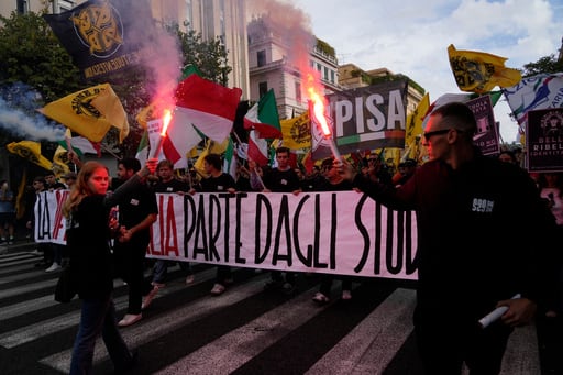 Envían a cientos de soldados a Milán ante las protestas previstas en toda Europa
