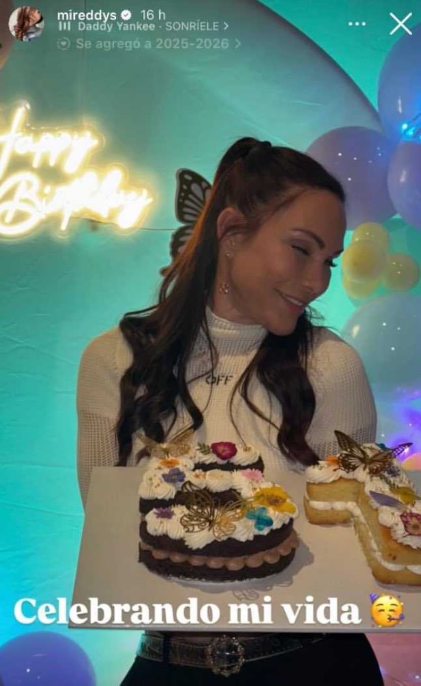 Historia de Mireddys González en Instagram.