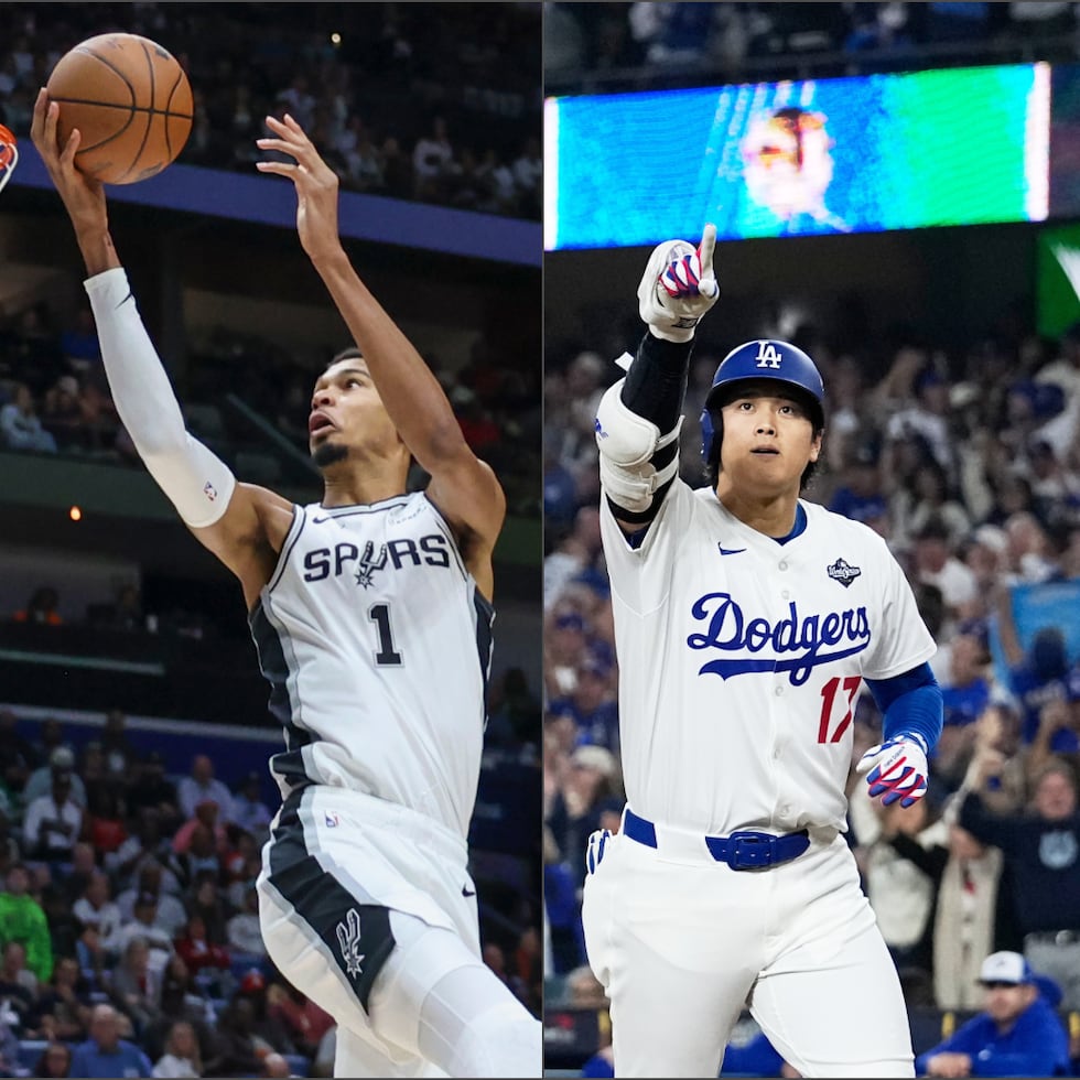 Victor Wembanyama y Shohei Ohtani se han convertido poco a poco en íconos de la NBA y de MLB.