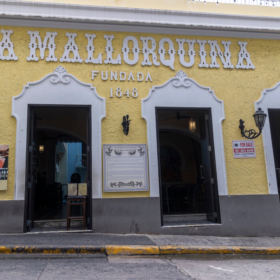 The building of the iconic restaurant La Mallorquina.