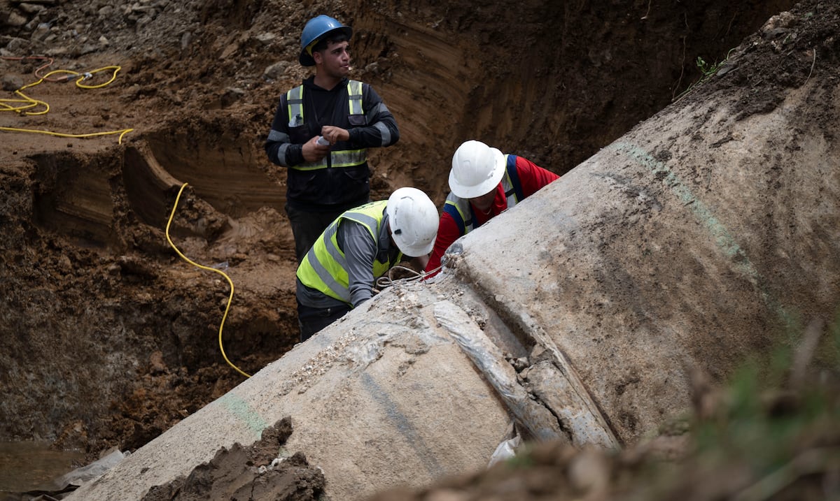 AAA completa reparación del Superacueducto y reabre paso del agua a más de 100,000 abonados