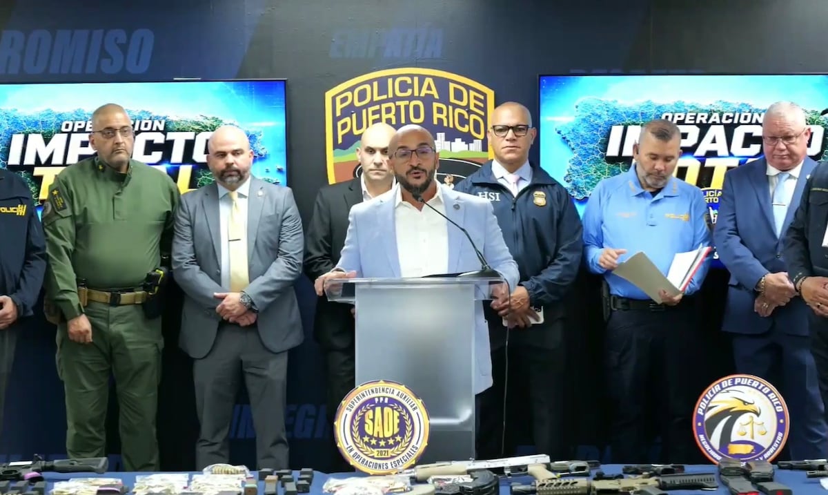 Operación "Impacto Total": Policía arresta a 80 personas en los 78 municipios de Puerto Rico