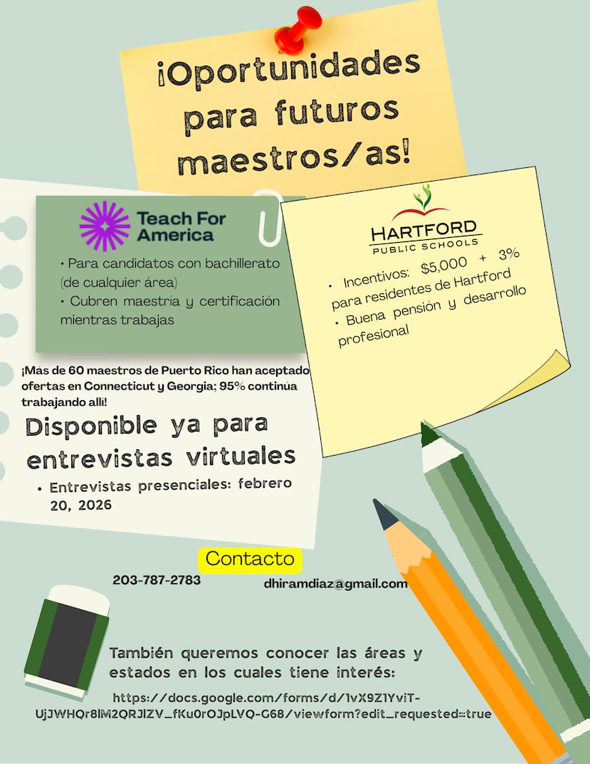 Las personas interesadas a comunicarse de antemano al +1 (203) 787-2783 o al correo electrónico dhiramdiaz@gmail.com.