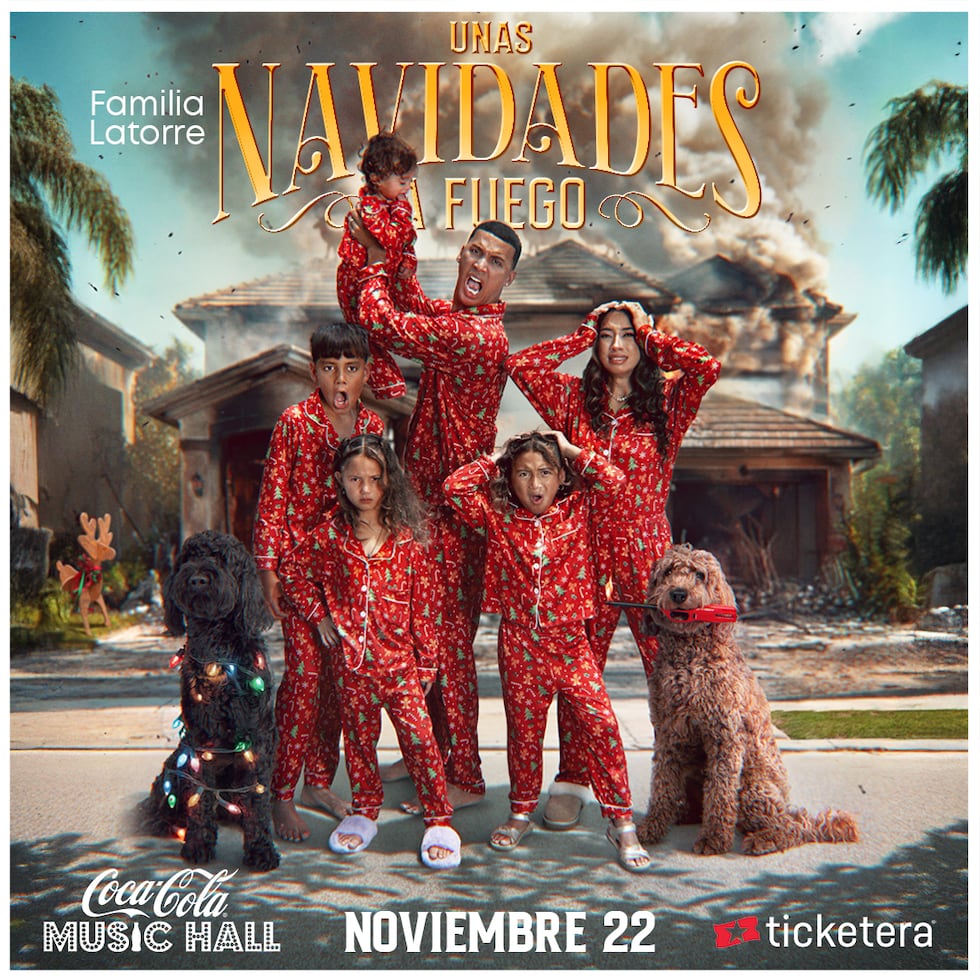 Promoción sobre el próximo espectáculo de la Familia Latorre.