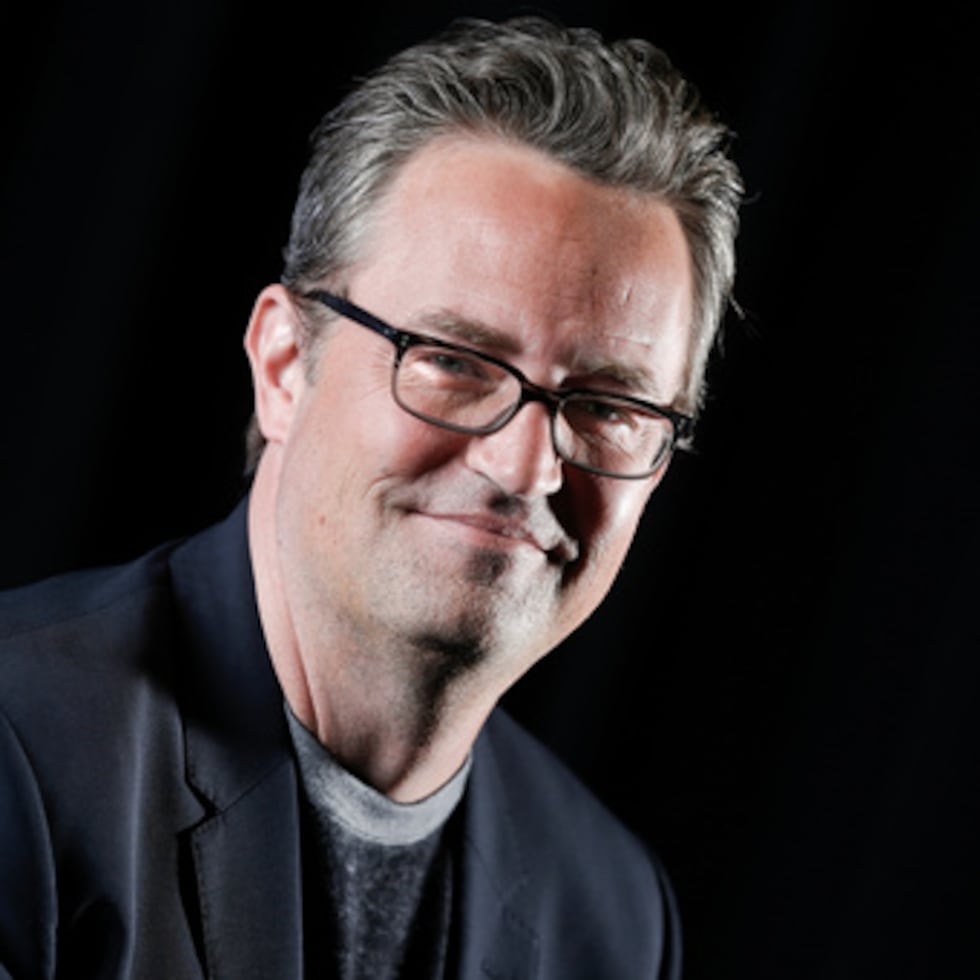 Matthew Perry posa para un retrato en Nueva York el 17 de febrero de 2015.