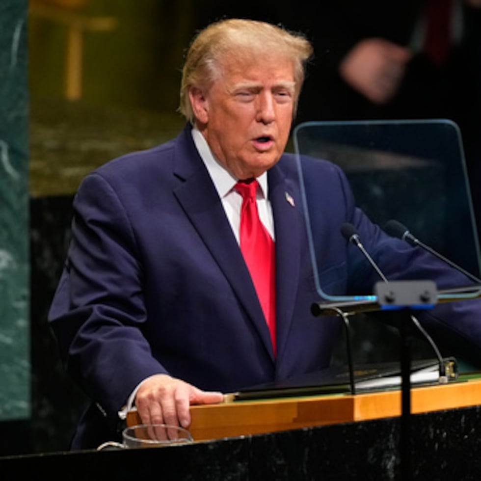 El presidente de Estados Unidos, Donald Trump.