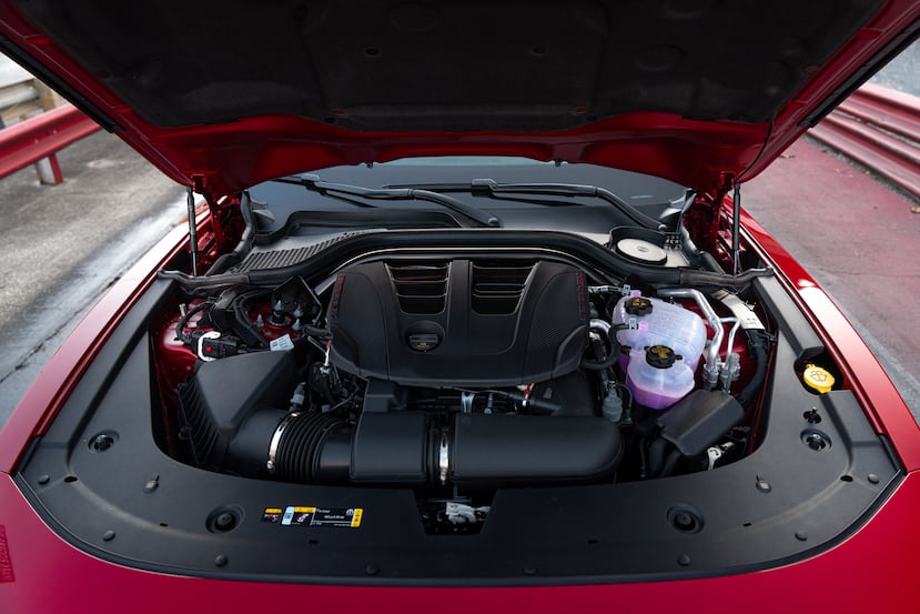 Así luce el motor del nuevo Dodge Charger 2026.