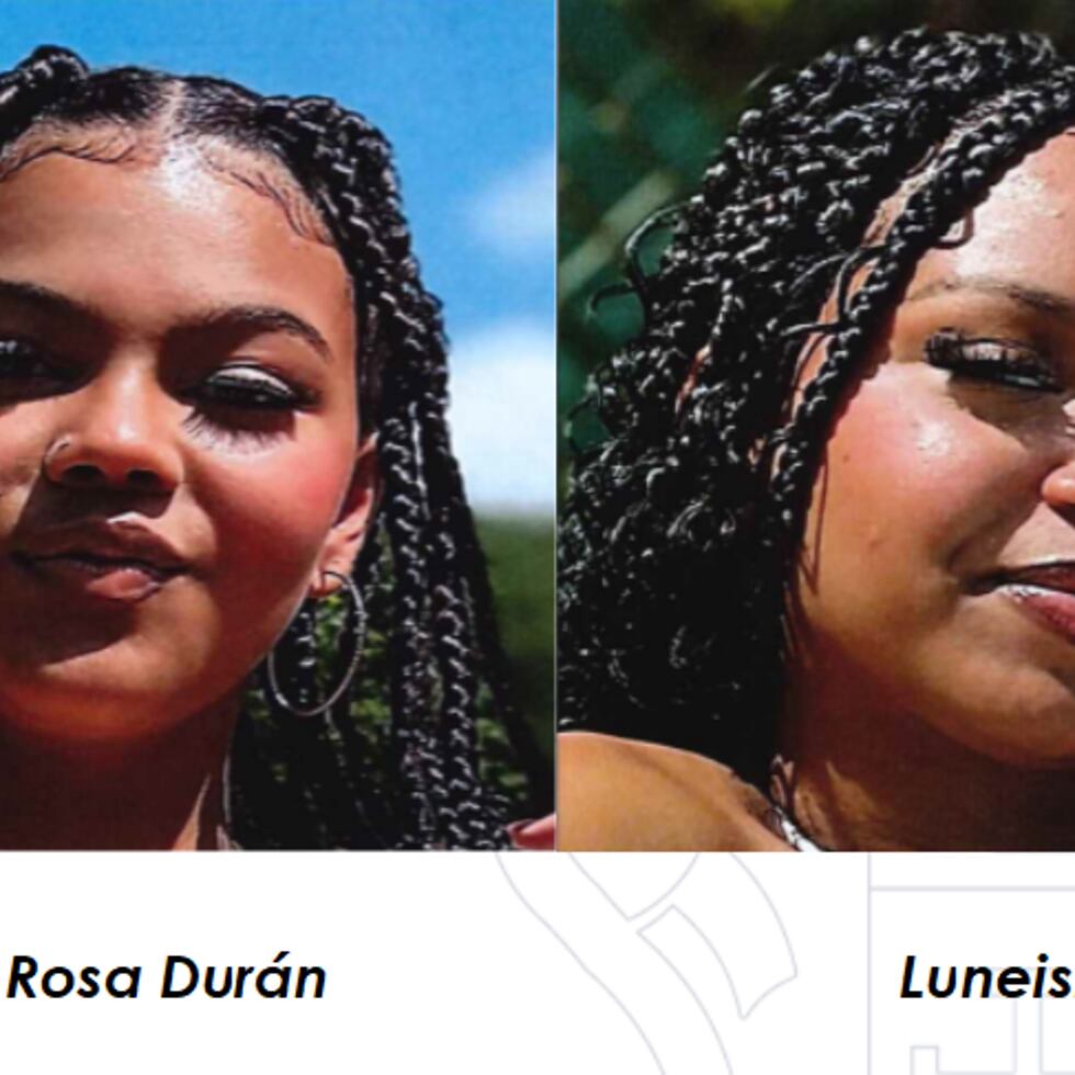 Las menores fueron identificadas como Esmaylin Rosa Durán y Luneishka Lebrón