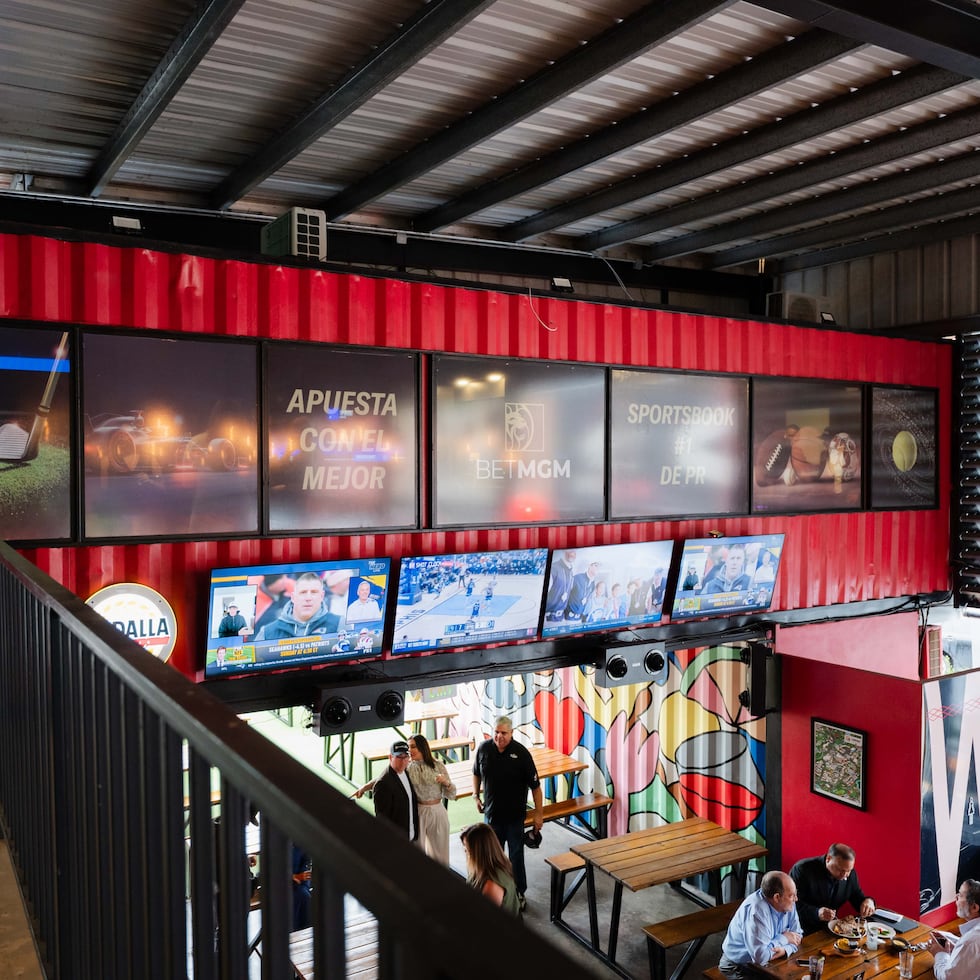 La tercera casa de apuestas de BetMGM por Casino del Mar está localizado en el establecimiento The Yard, en Caguas.