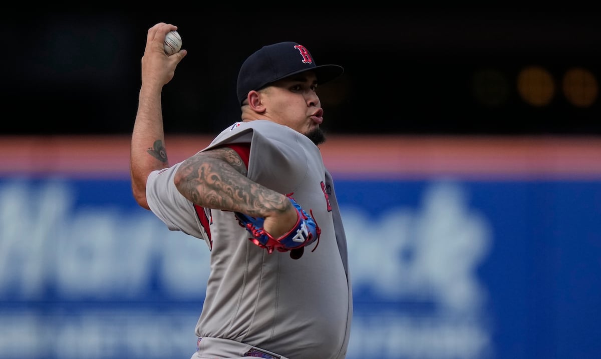 Eduardo Rivera brilla en su primera apertura en Grandes Ligas; Red Sox blanquean a los Mets 4-0