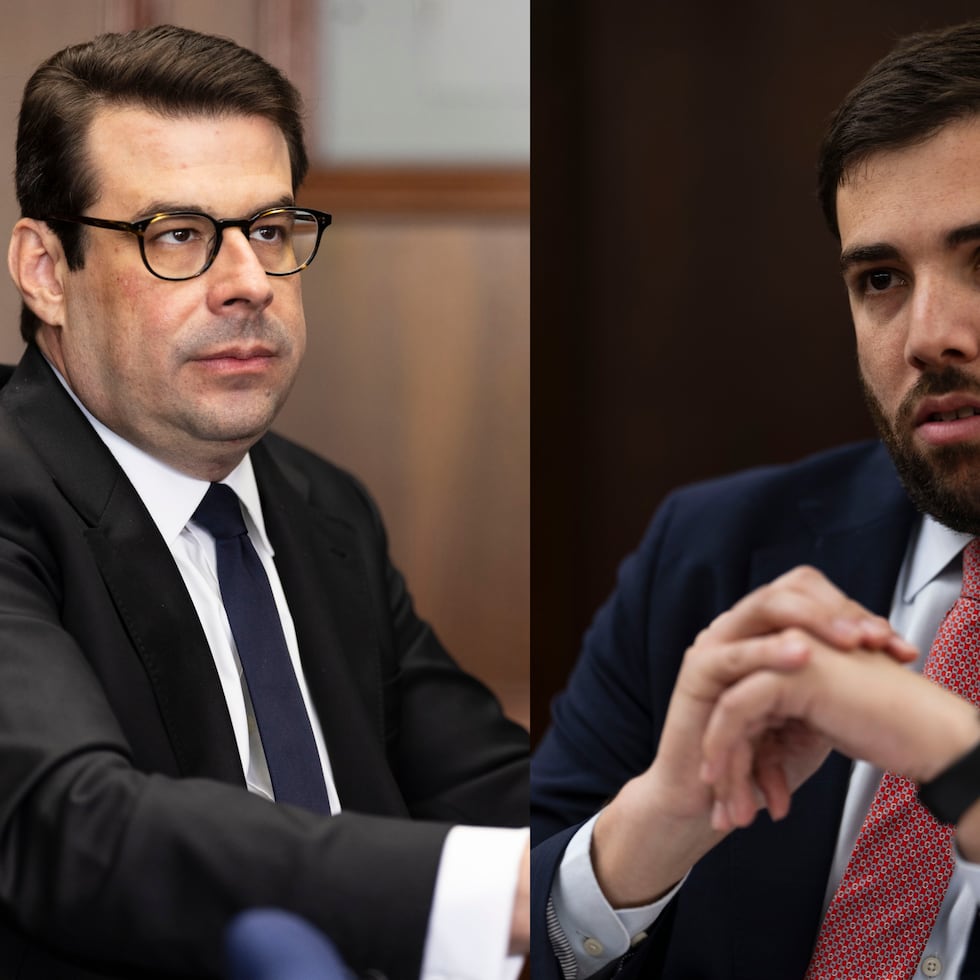Francisco Domenech y Sebastián Negrón