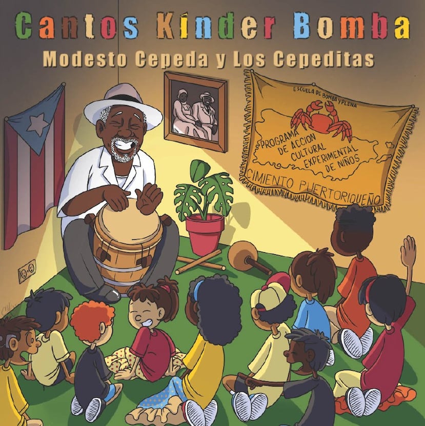 “Cantos Kínder Bomba” es la más reciente producción discográfica de Modesto Cepeda y Los Cepeditas, con la que buscan utilizar la música como herramienta para educar a los niños y preservar las tradiciones.