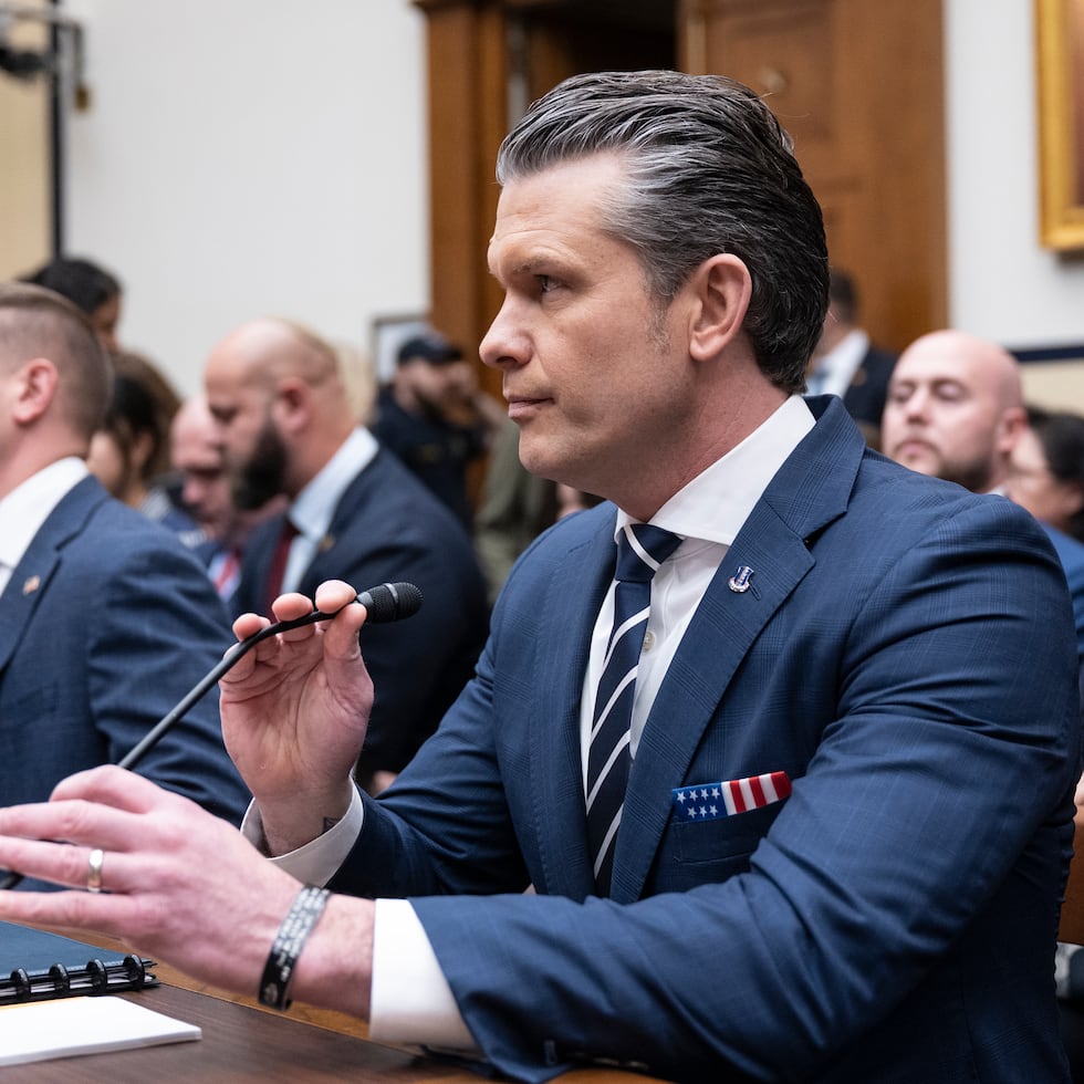 El secretario de Defensa de Estado Unidoa, Pete Hegseth.