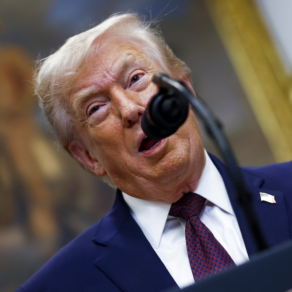 El presidente de Estados Unidos, Donald Trump.