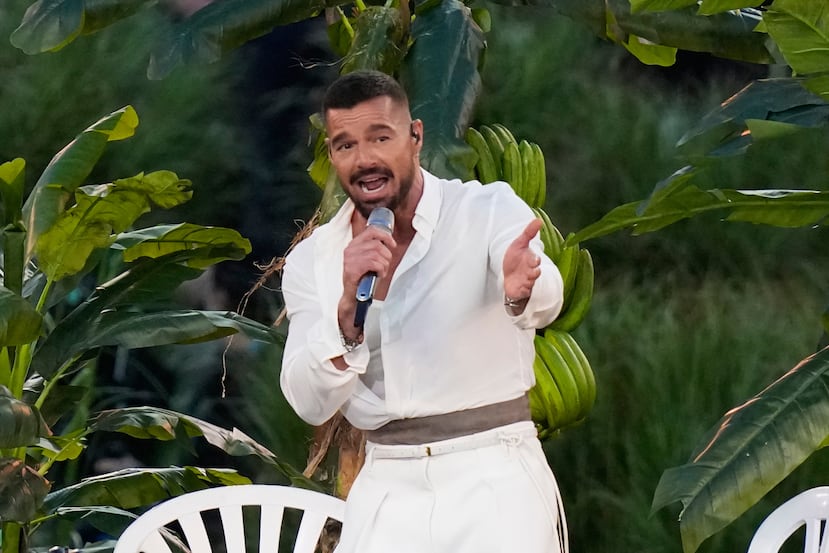 Ricky Martin fue uno de los invitados especiales del show del Super Bowl 60.