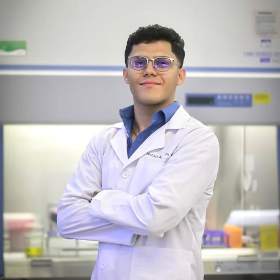 El estudiante de tercer año de la UPR de Humacao, Nahiel Cintrón Lugo.