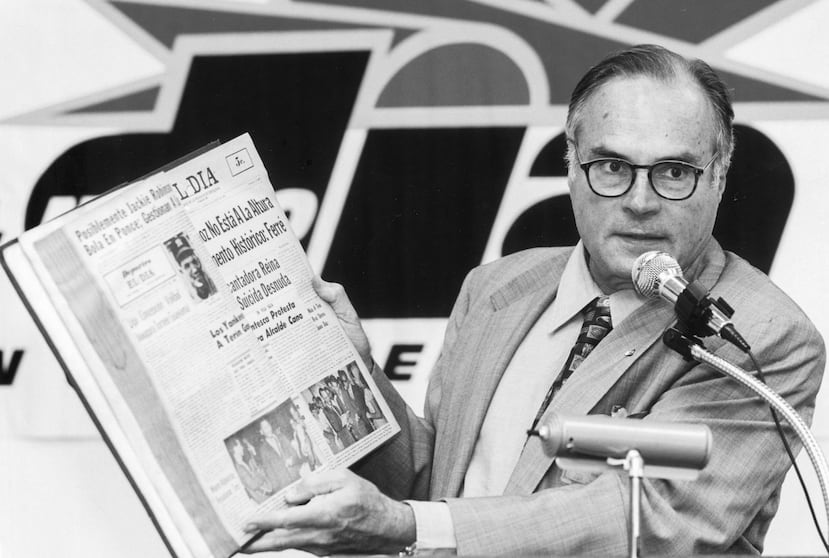 Antonio Luis Ferré, fundador de los periódicos El Nuevo Día y Primera Hora.