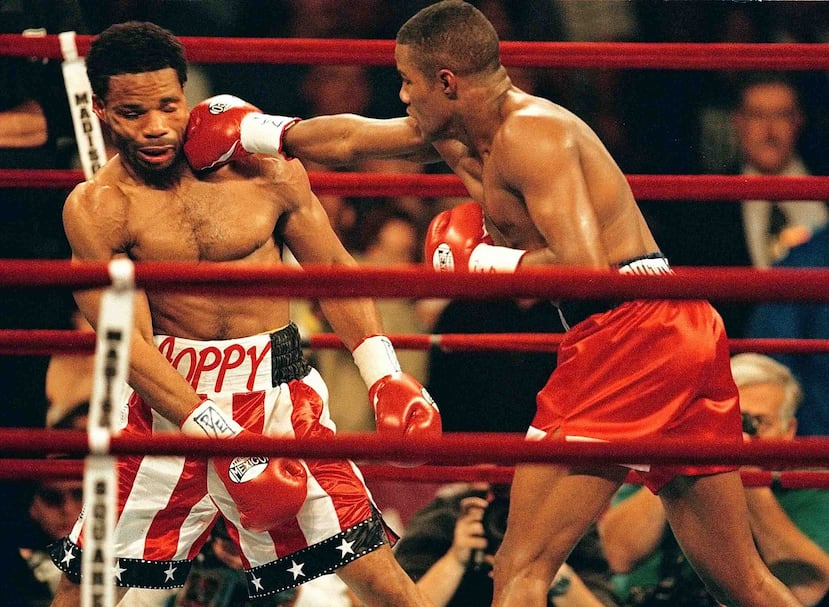 Félix “Tito” Trinidad ganó un título en el peso mediano tras derrotar a William Joppy. (GFR Media)