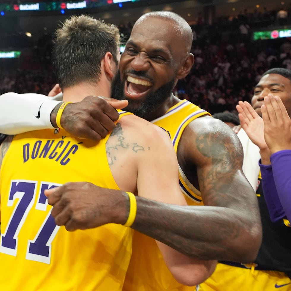 Los Lakers de LeBron James y Luka Doncic suman ocho victorias al hilo.