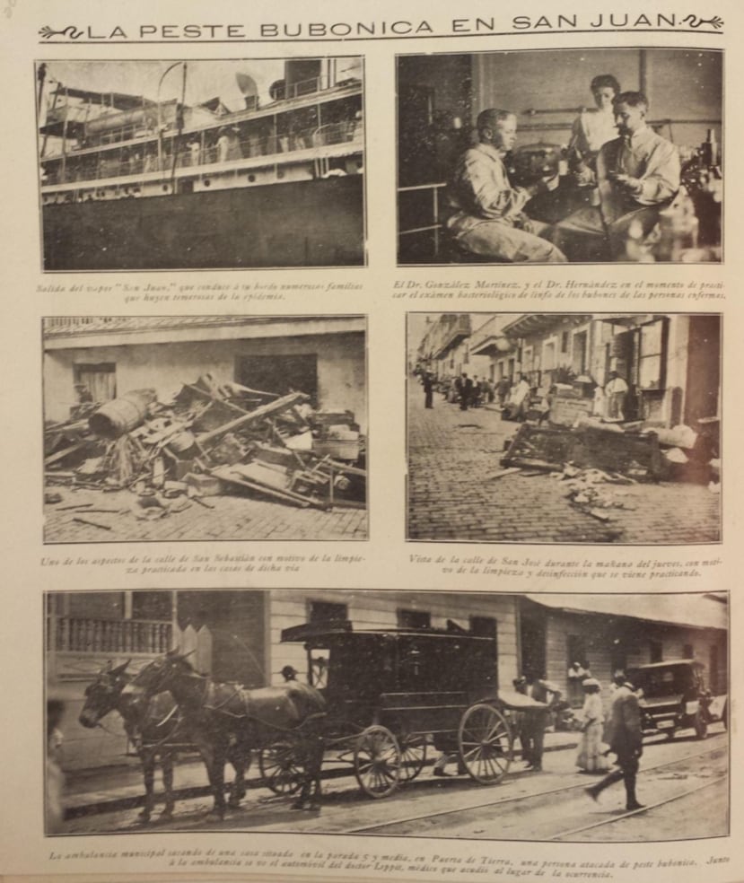 “La peste bubónica en San Juan”, Puerto Rico Ilustrado, 22 de junio de 1912.