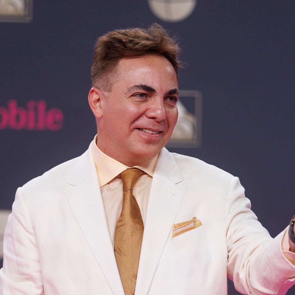 El cantante mexicano Cristian Castro.